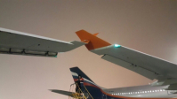 В московском аэропорту столкнулись два пассажирских самолета