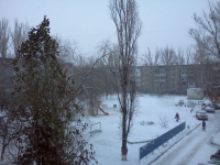 На Волгоградскую область надвигается снег и сильный ветер