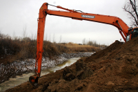 В Волго-Ахтубинской пойме Волгоградской области расчистили один из ериков