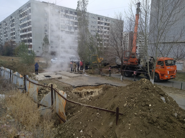 Коммунальное ЧП в Краснооктябрьском районе произошло из-за ржавой трубы