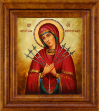 В Волгоград снова привезут мироточивую икону Богородицы «Семистрельная»