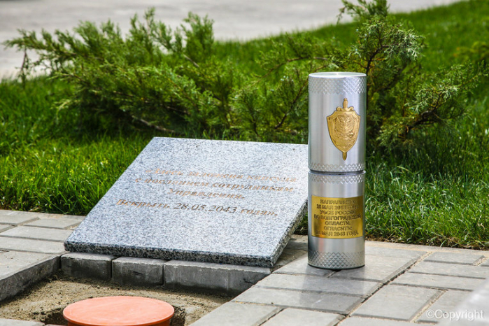 В Волгограде открыли отремонтированный памятник Феликсу Дзержинскому