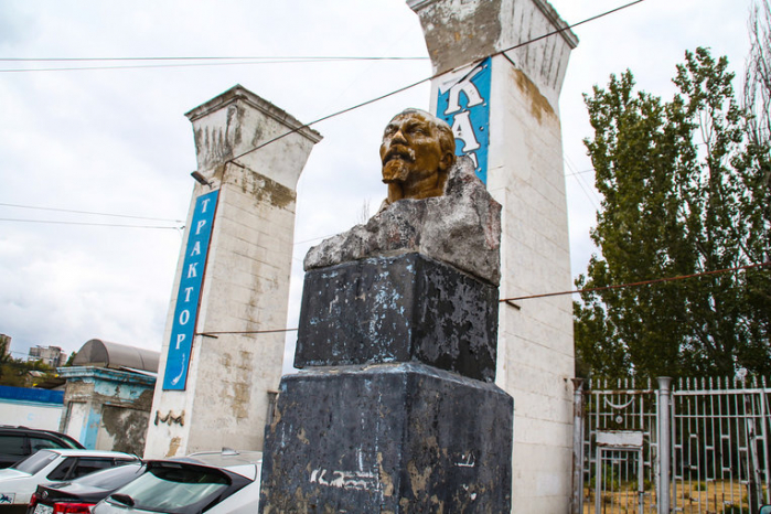 В Волгограде открыли отремонтированный памятник Феликсу Дзержинскому