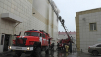 В Кемерово начался снос выгоревшего ТРЦ «Зимняя вишня»