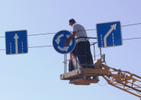 В Волгограде на двух улицах ввели новую схему дорожного движения