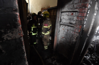 В Волгоградской области при пожаре погиб человек