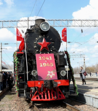 Ретропоезд «Воинский эшелон» прибудет на станцию Волжский