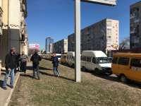 В центре Волгограда «сломались» около 30 маршруток