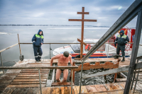 В Волгограде объявили, где будут купаться волгоградцы на Крещение