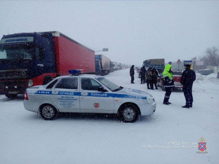 Вслед за Саратовской трассой в Волгоградской области закрыли участок Р-22