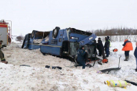 В Калужской области перевернулся автобус с детьми: более 20 пострадавших, есть погибшие