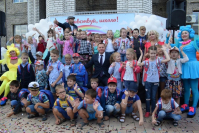 На «Красном октябре» устроили праздник для будущих первоклассников – детей заводчан