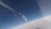 Истребитель Су-27 обнаружил самолеты-разведчики на границе с Россией