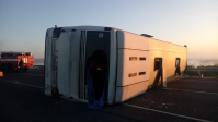 Смертельна авария с пассажирским автобусом произошла в Волгоградской области