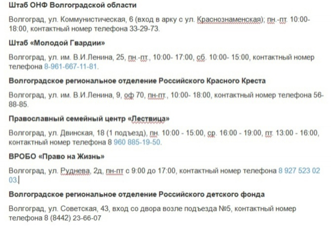 адреса