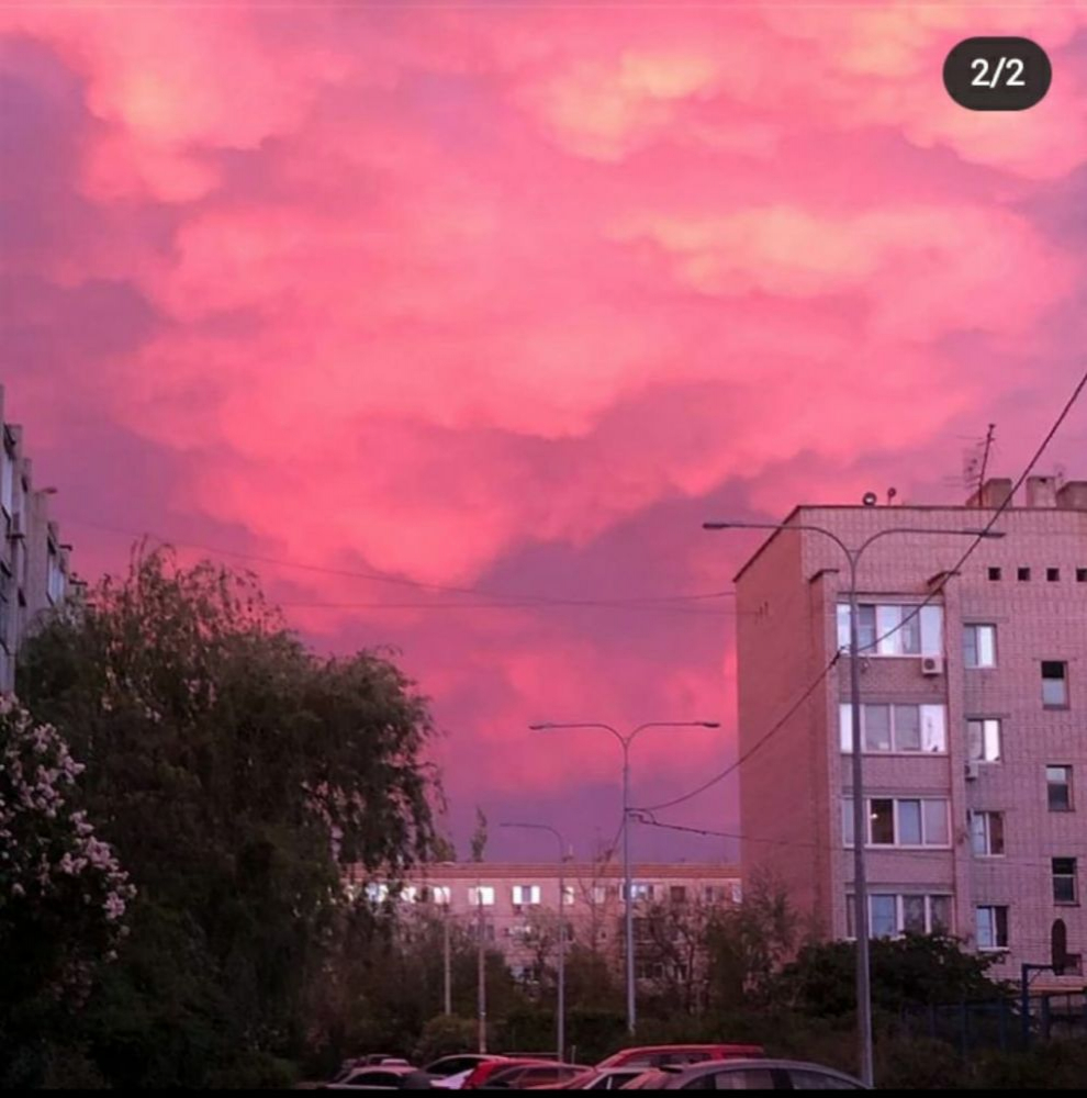 Небо над волгой