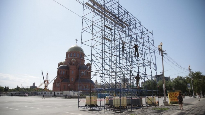 фото: площадь Павших борцов. Анатолий Панчишкин