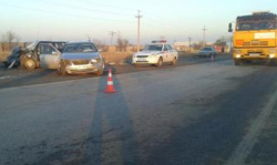 В Волгограде в ДТП погибла женщина-пассажир  Матиза