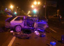 В Волгограде на проспекте столкнулись два ВАЗа: двое погибших и двое раненых