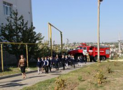 В Волгоградской области школьников эвакуируют по сигналу пожарной тревоги