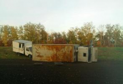 В Волгоградской области в ДТП пострадали два водителя грузовиков