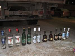 В Волгоградской области изъято 311 бутылок контрафактного алкоголя