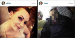 Официальный представитель МВД Елена Алексеева выложила в личный «Инстаграм» окровавленные фото Георгадзе