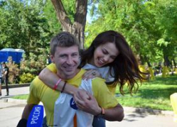 В Волгограде Сати Казанова покаталась на олимпийском чемпионе