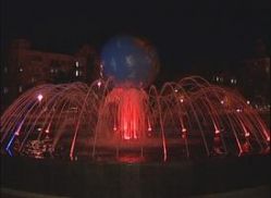 В Волгограде открылся новый световой фонтан в парке 70-летия Победы