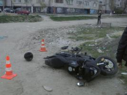 В Волгограде 16-летний подросток не справился с управлением двухколесной «Хонды»