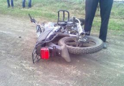 В Волгоградской области мотоциклист разбился, упав со склона