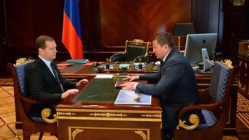  Андрей Бочаров доложил Председателю правительства о ходе уборочной кампании