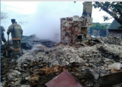 В Волгограде при пожаре погиб хозяин дома