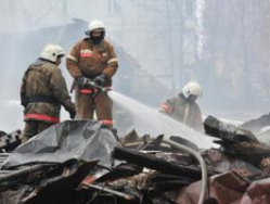 Под Волгоградом на пожаре погибли двое человек