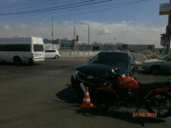 В Волгограде 14-летний мотоциклист без прав врезался в иномарку