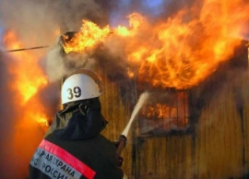 В Городищенском районе во время пожара сгорел человек