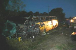 В Псковской области в ДТП с двумя автобусами погибли 9 человек