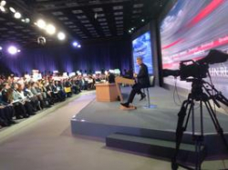 Владимир Путин на пресс-конференции о дальнобойщиках и Платоне