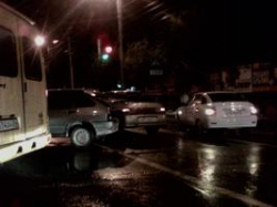 Тройное ДТП в Волгограде спровоцировало пробку