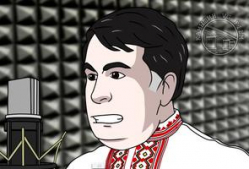 Камышанин заставил Саакашвили спеть легендарный хит Утесова