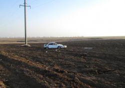 В Волгоградской области погиб молодой водитель иномарки