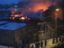 В Волгограде сгорела сауна «Клеопатра»