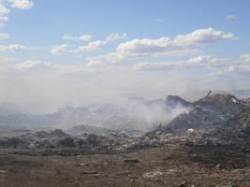 Второй месяц горит свалка в Кировском районе Волгограда