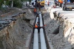 В Волгограде ликвидирован прорыв трубопровода  в районе остановки «Центральный стадион»