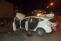 В Волгограде иномарка таранила припаркованный на обочине МАЗ: погиб пассажир