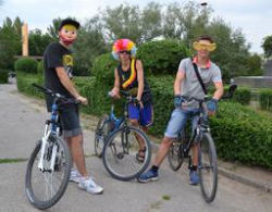 В Волгограде прошел фрик-велопарад