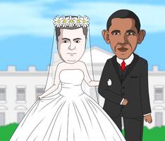 Волгоградский Snowman женил Порошенко и Обаму 