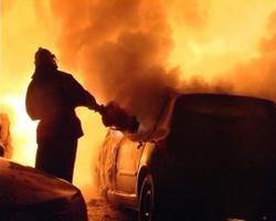 В Волгоградской области пироманы сожгли «ГАЗель»